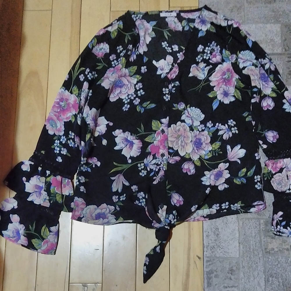 Flowered Blouse